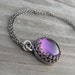 Czochralski Alexandrite Cabochon Pendant