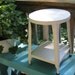 Metal Kitchen Stool Industrial - Vintage Shabby Prairie Farmhouse Cottage