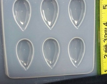 Teardrop resin jewelry mold 422