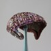 Vintage 50s Hat / 1950s Sequined Toque / Beaded Hat