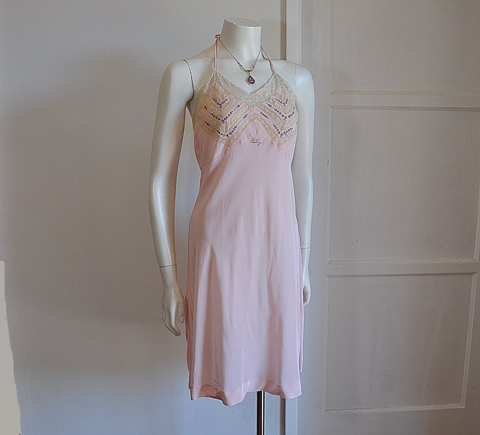 30s nightgown / Stunning Vintage 1930's by Planetclairevintage