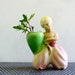 Vintage Ceramic Arabian Genie Planter