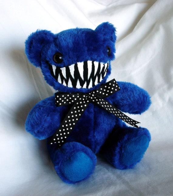 monster teddy with chains