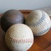 Vintage Leather Softballs