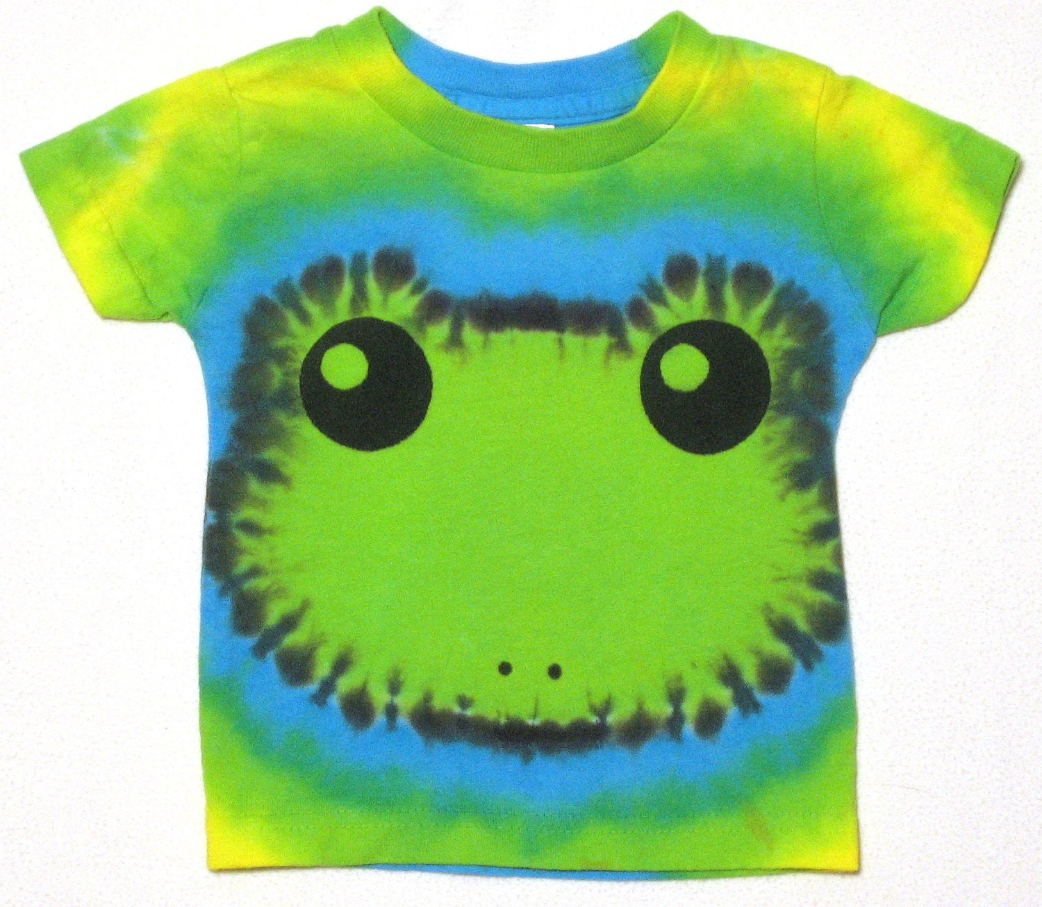 tie dye frog shirt