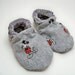 Mickey Mouse crib shoes, booties, slipper, size custom size preemie, newborn, 0,3,6,9,12,18 months gender neutral