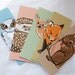 Woodsy Bookmarks - Eco-friendly Set of 5