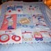 Handmade It's A Boy Cotton Baby/Toddler Quilt-NEWLY MADE In 2013