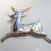 Vintage HMK CDS Reindeer Pin Hallmark Cards