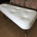 Vintage Crawford Ottoman Bench Footstool Foot Stool Rest Triangle Mid Century Modern Danish