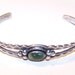 Child's Native American/Southwest STERLING SILVER & Turquoise Cuff Bracelet.....