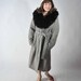 Vintage 1950s Coat // Winter Fashion at Fab Gabs: The Bremerton Tweed Coat with MASSIVE Fox Fur Collar