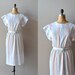 1970s dress / 80s dress / Confectionery Stripe dress