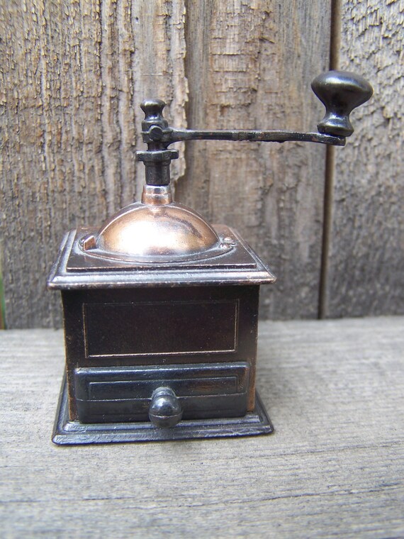 Vintage Die Cast Pencil sharpener Coffee Grinder Hong Kong