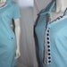 Baby Blue Scooter Dress with Pockets brass buttons