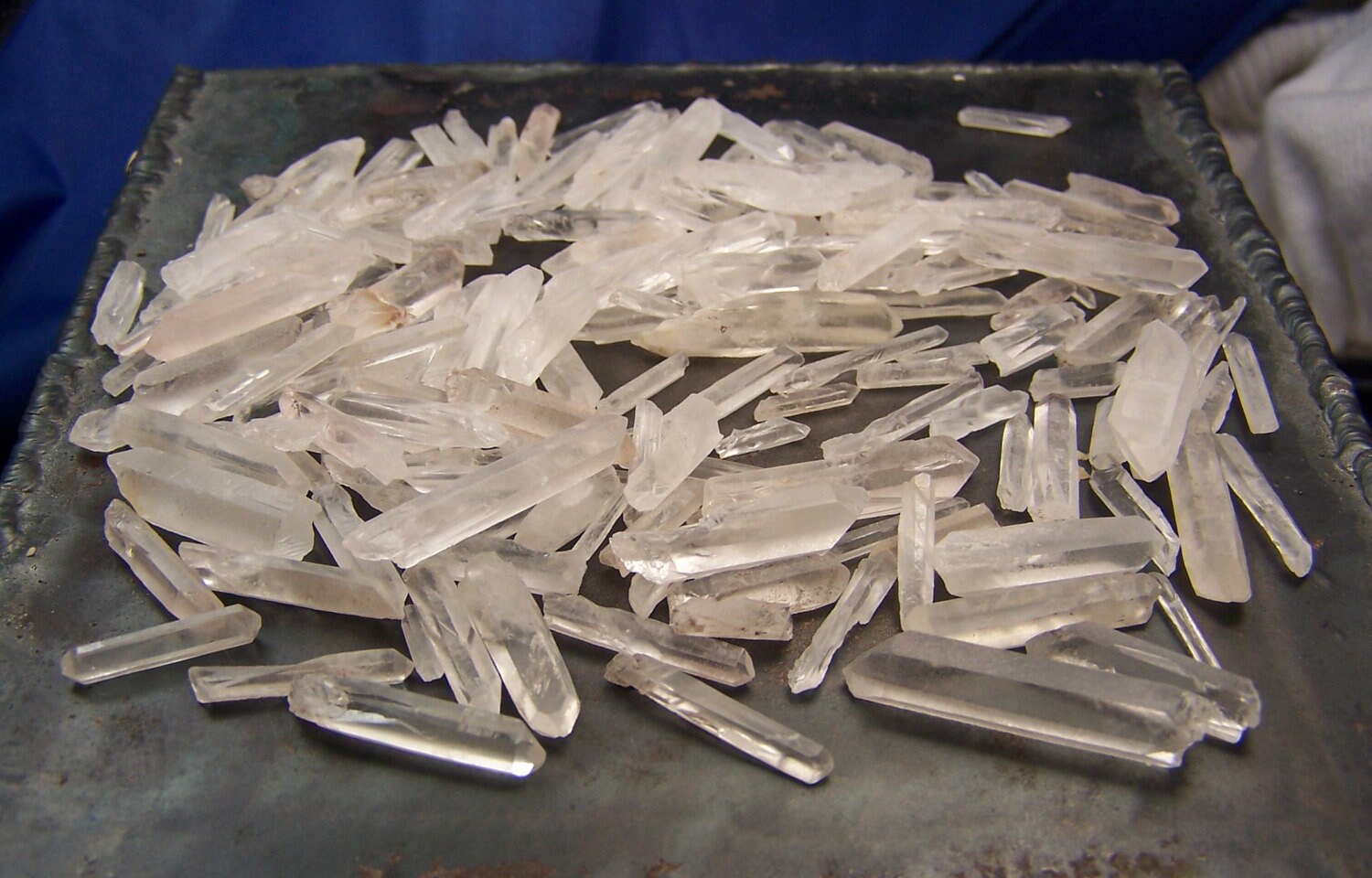 Quartz Crystal Points 100 grams raw rough crystals clear