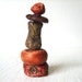 5 Artisan Beads handmade clay jewelry artisan natural tribal rustic(0)