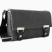 Camera messenger bag - small - medium gray herringbone