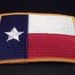 Texas Flag Patch Unused 1980s 1990s Red White Blue Lone Star State