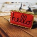 SALE - Hello - Rectangle Series Rings