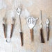 RESERVED vintage bakelite bar untensils