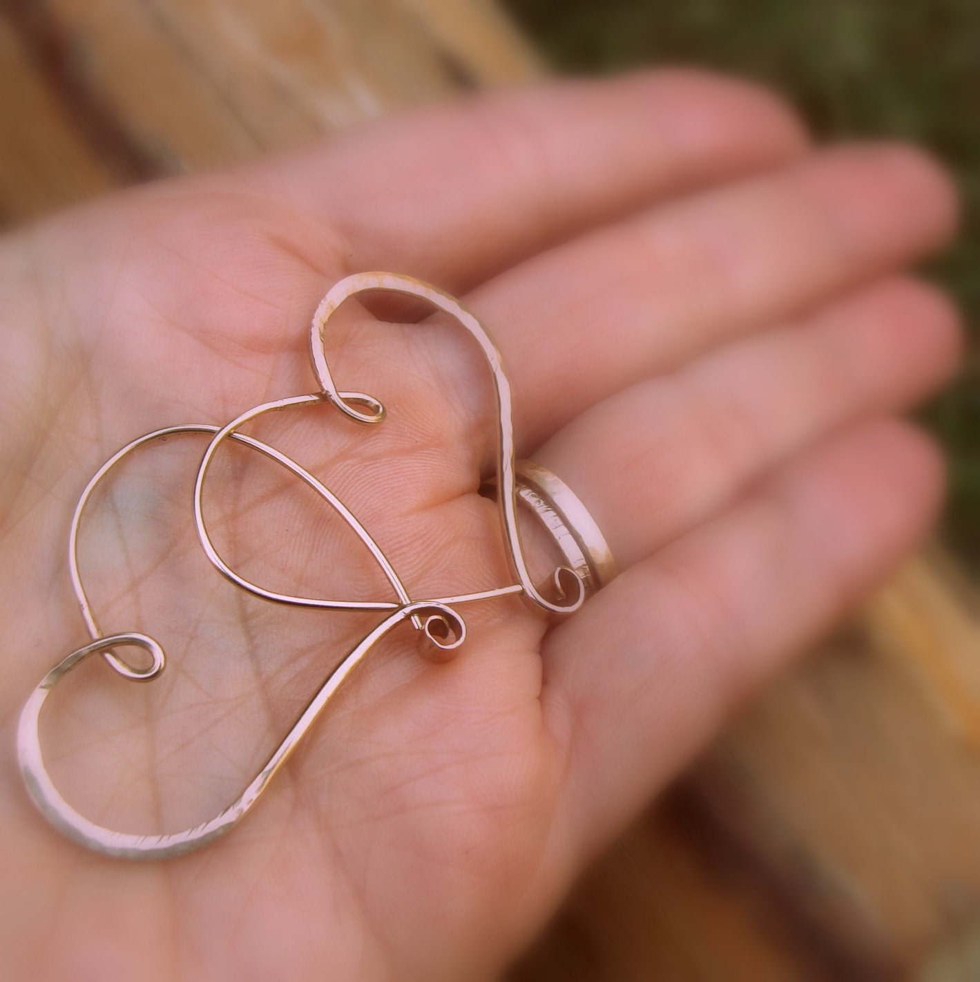 14k gold heart hoop earrings solid 14k gold hoops medium to