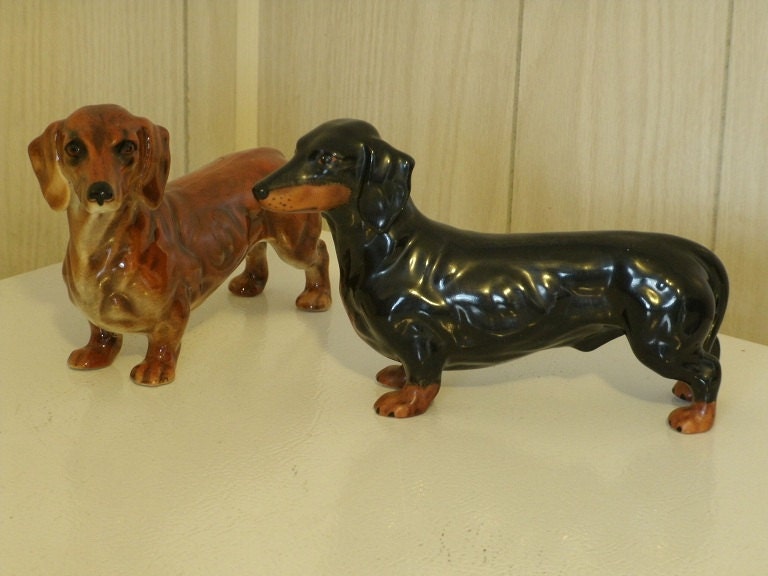 Vintage Dachshund Figurines 1