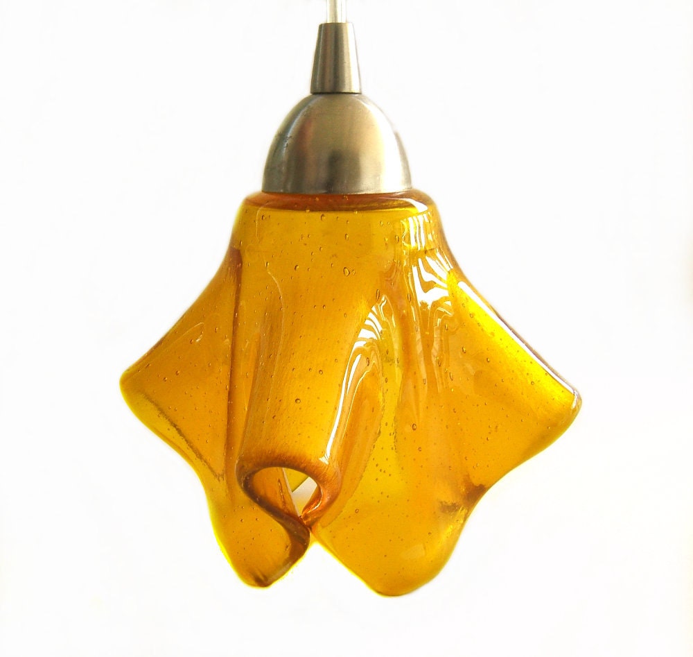 Seafoam Green Textured Glass Ceiling Pendant Light Fixture