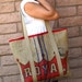ROYAL Burlap Coffee Bean Bag Tote