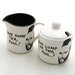 Mr T Tea Cream and Sugar bowl set