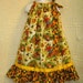 Fall Scarecrow Boutique Pillowcase Girls Dress Size Fits 5 to 6