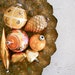 Vintage Christmas Ornaments - Gold Mercury Glass Mixed Lot