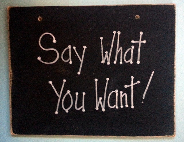 Custom Sign hand made handpainted say what you want