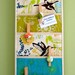 Wall or Door Organizer in a Five Pocket Design