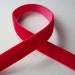 3 yds red velvet elastic ribbon trim 3 yards 10mm 3/8" stretch velvet ribbon for headbands