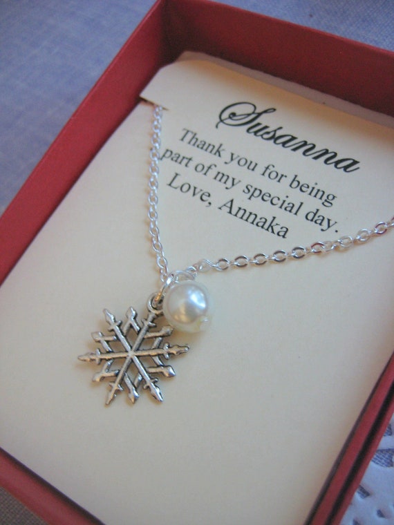 Ask  bridesmaid Bridal Snowflake, Wedding Winter  Other wedding, Bridesmaids gifts wedding winter Gift.