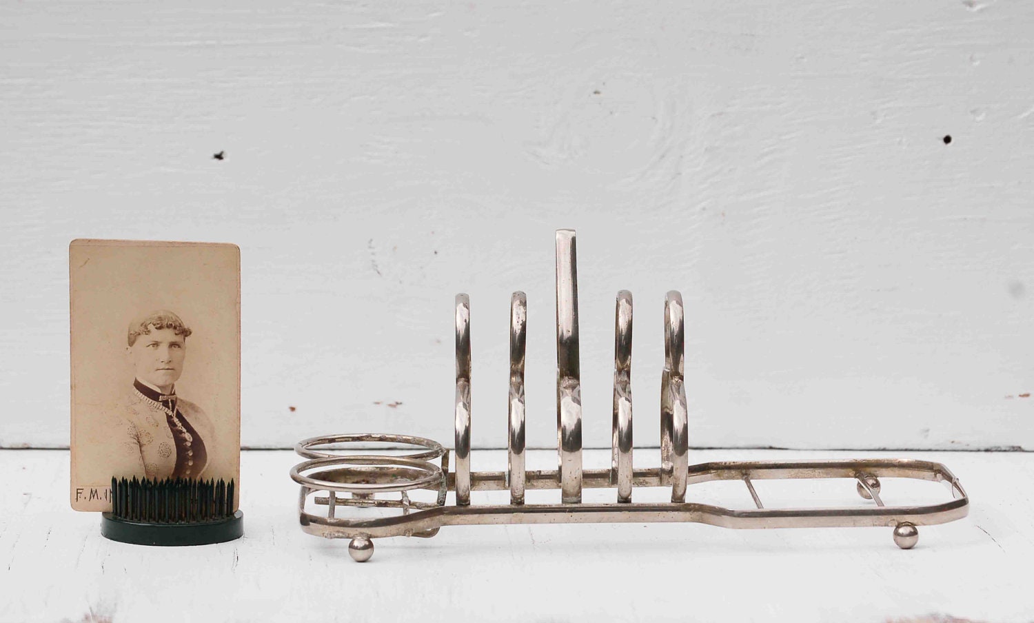 Vintage Silver TOAST RACK English Breakfast