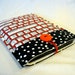 KINDLE Sleeve Kindle Paperwhite Case Kindle Fire Cover Padded Sleeve Texting Shortcuts Keyboard Black White Red Ready to Ship