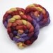 Fine Alpaca Roving - Handpainted Fiber for Spinning or Felting