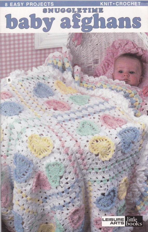 Leisure Arts Baby Afghans Knit & Crochet by DisLilTreasures