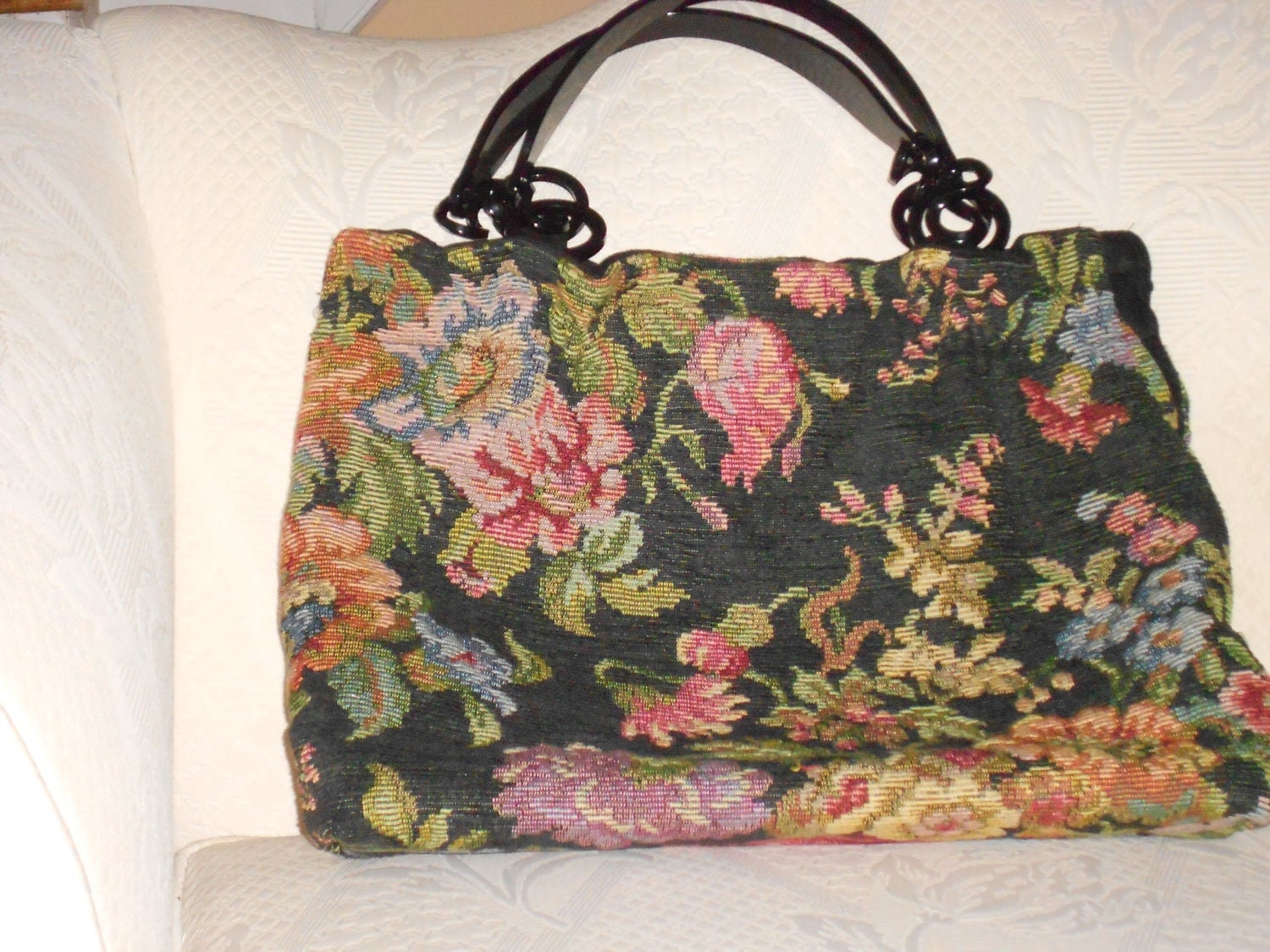 Large carpet bag by EmylouDesigns on Etsy