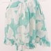 Vintage 1970s Pastel Lilly Hawaiian Baby Summer Smock Dress Tie Back Ruffle Bottom Free Al-ine Shape