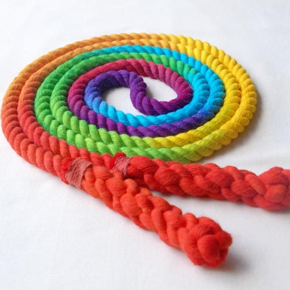 Colorful Rope, I made this rope. It was meant to be for my …