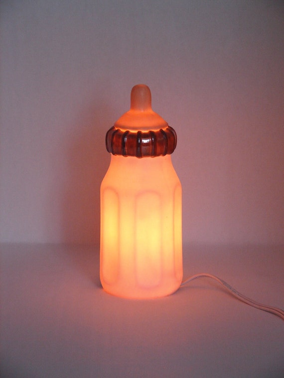 water bottle night light