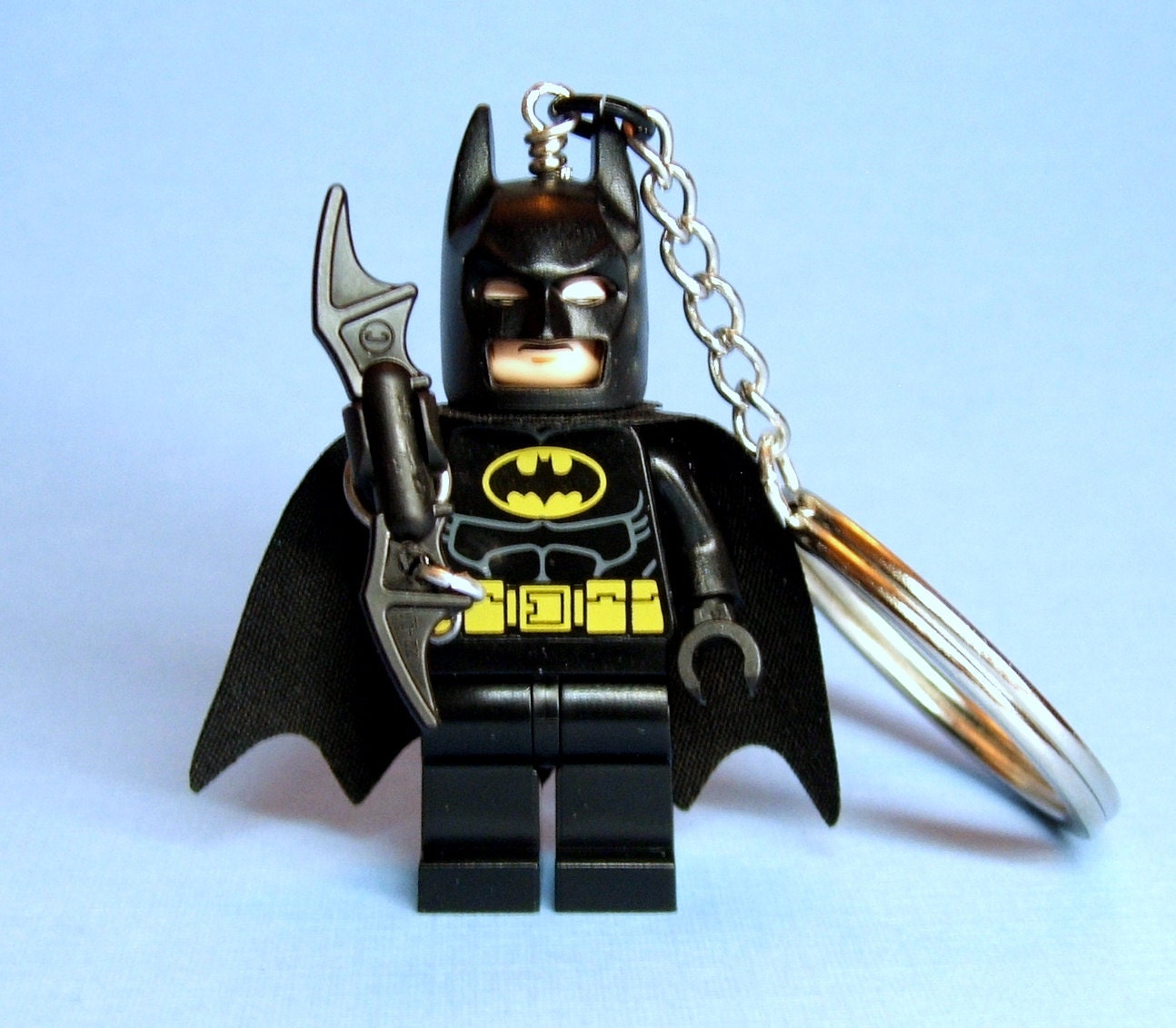 Batman Keychain made from NEW Superhero LEGO r Batman by MoLGifts