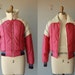 vintage ski jacket / 1970s ski coat / 70s ski jacket / puffy coat - size small