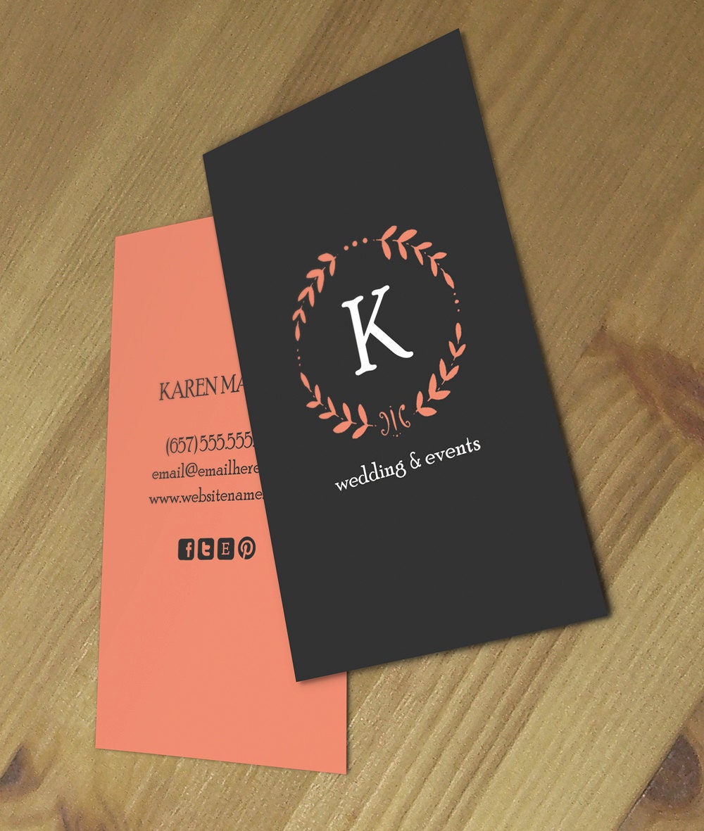 Karen Double Sided Business Card