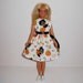 Pretty Halloween dress for barbies' sister skipper ( vintage)