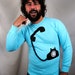 Call Me - Vintage 80s 3D Telephone Sweatshirt