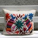 3 Shams Private Listing Multi Colored Folk Art Pillow Sham-Otomi Embroidery Ready to ship.